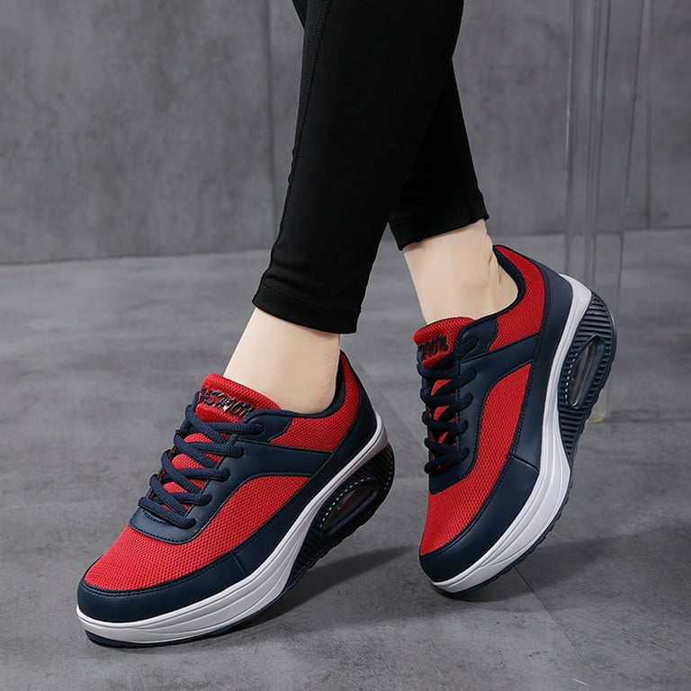 Mesh Breathable Sneakers Runing Sports Outdoor LaceUp Shoes Fashion Shoes Women's Ash Sneakers for Women Cross Training Sneakers for Women Workout Sneakers for Women Size 9 Denim - Walmart.com