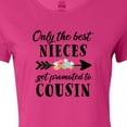 thumbnail image 4 of Inktastic Only the Best Nieces Get Promoted to Cousin Women's T-Shirt, 4 of 5