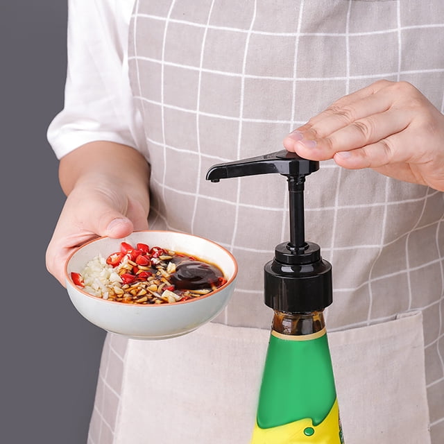 EGNMCR Oil Sprayer for Cooking Press Nozzle Operated Pump Home Essential Push-type Artifact Oyster bottle nozzle