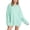 Mint Green, variant on Oversized Sweaters for Women Long Sleeve Drop Shoulder Casual Crewneck Pullover Sweater Fall Winter Tops