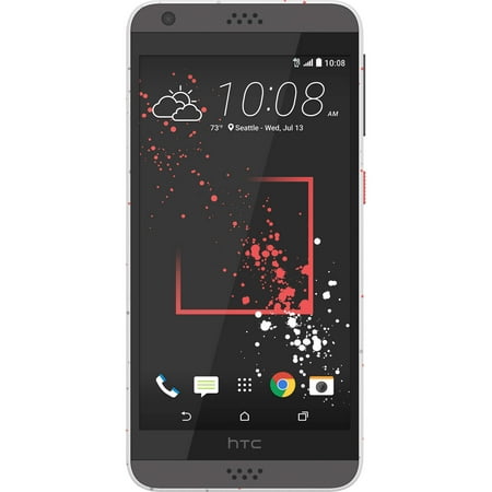 Walmart Family Mobile HTC Desire 530 16GB Prepaid Smartphone, (Best Cheap Htc Phone)