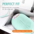 thumbnail image 3 of Boon Puff Bañador Inflable para Bebés - Bañera Infantil Incluye Funda de Microforro Polar y Lados Contorneados - Bañera Inflable para Bebés para Recién Nacidos y Bebés, 3 of 5