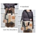thumbnail image 6 of FORMRS 16" Laptop Bag Carrying Sleeve Case with Handle Travel Shoulder Briefcase, Abstract Shapes, 6 of 8