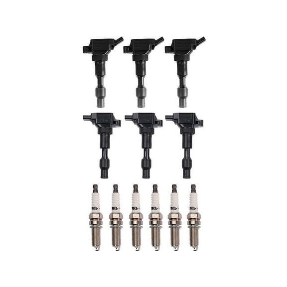 Ignition Coil and Spark Plug Kit 12 Piece - Compatible with 2016 - 2018 Kia Cadenza 2017
