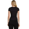 thumbnail image 3 of Women's Cloud Nine Ultra-Smooth Active Tee, Black, XL, 3 of 5
