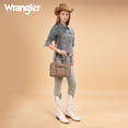 thumbnail image 6 of Wrangler Tote Bag for Women Crossbody for Ladies Purse Fringe Western Purse Vintage Handbags, Khaki, 6 of 6