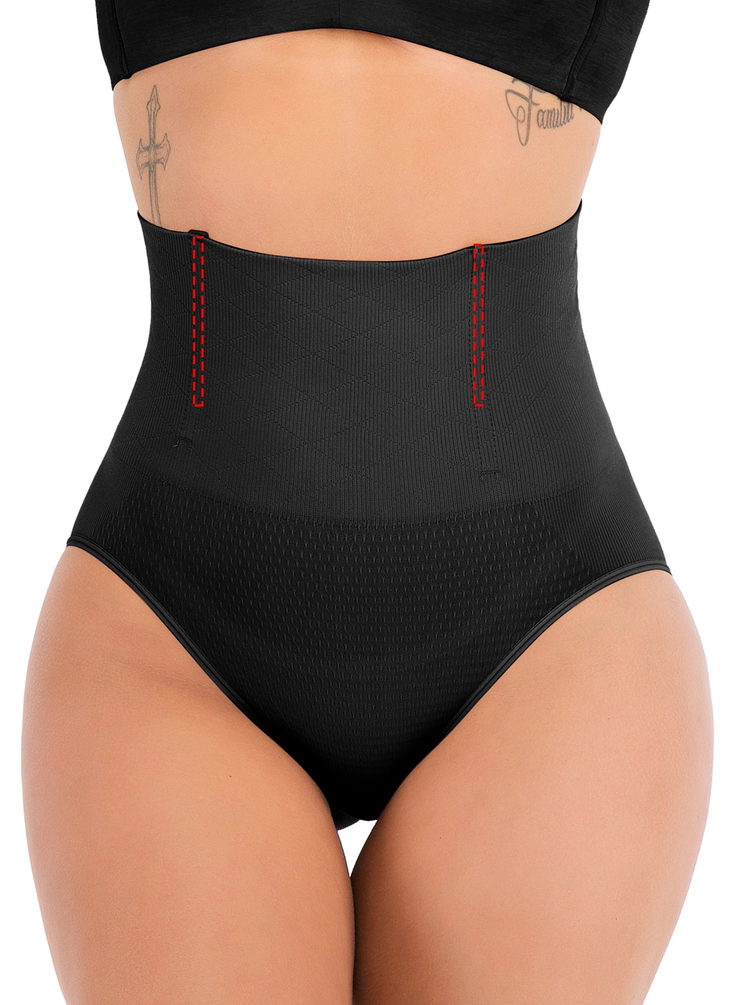 Womens Tummy Control Thong Panties Waist Cincher Girdle Slimmer Body Shaper