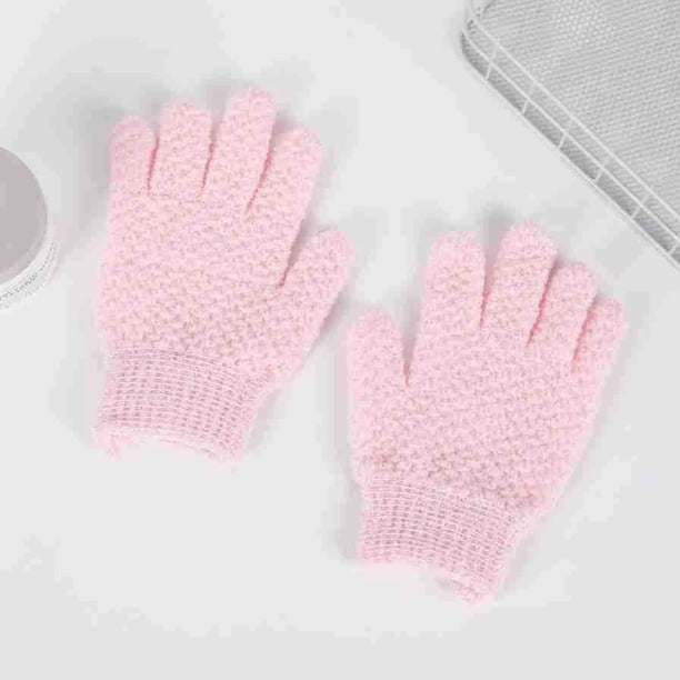 Artículos de baño Guantes de baño Toalla de baño exfoliante Barro exfoliante Guantes de baño para frotar la espalda