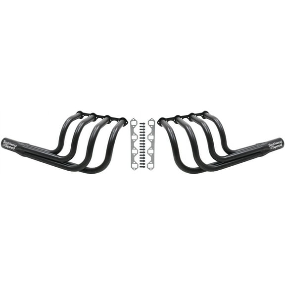 Southwest Speed Black T-Bucket Fenderless Classic Roadster Headers,Small Block Ford Engines,260 289 302 351 Windsor Ford Gt40P Heads,32 Ford Model A