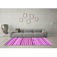 thumbnail image 3 of Ahgly Company Indoor Square Abstract Purple Modern Area Rugs, 8' Square, 3 of 4