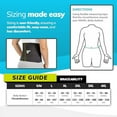 BraceAbility Elastic Low Back Brace Compression Lower Back Support