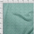 thumbnail image 2 of oneOone Georgette Viscose Fabric Paisley Block Printed Craft Fabric BTY 42 Inch Wide, 2 of 4