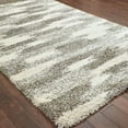 thumbnail image 3 of Oriental Weavers Henderson Shag Area Rug 565J9 Gray Rows Banded 5' 3" x 7' 6" Rectangle, 3 of 6