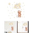 thumbnail image 4 of Nursery Wall Sticker Cute Teddy Bear Balloons Stars Wall Decor Removable Decal, 4 of 9