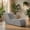 Gray, variant on Naomi Home Yoga Chaise for Adults, Ergonomic Stretching Chair, 330 lb Capacity, Microfiber - Red