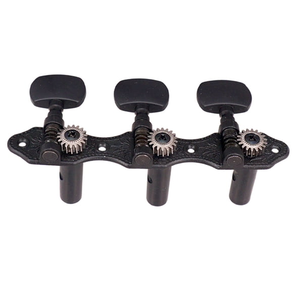 Injueey Afinadores de guitarra Clavijas de afinación Clásico Variador de cuerda de color sólido ajustable de tres posiciones Duradero para Artesanía