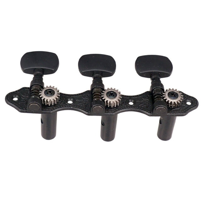 Cateissary Afinadores de guitarra Clavijas de afinación Clavijas de máquina de tres posiciones Accesorio de instrumento duradero portátil Artesanía