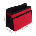 thumbnail image 2 of WHAMVOX Plegable Para Basura Y Organización De Auto En Tela Oxford Roja Con Moderno, 2 of 6