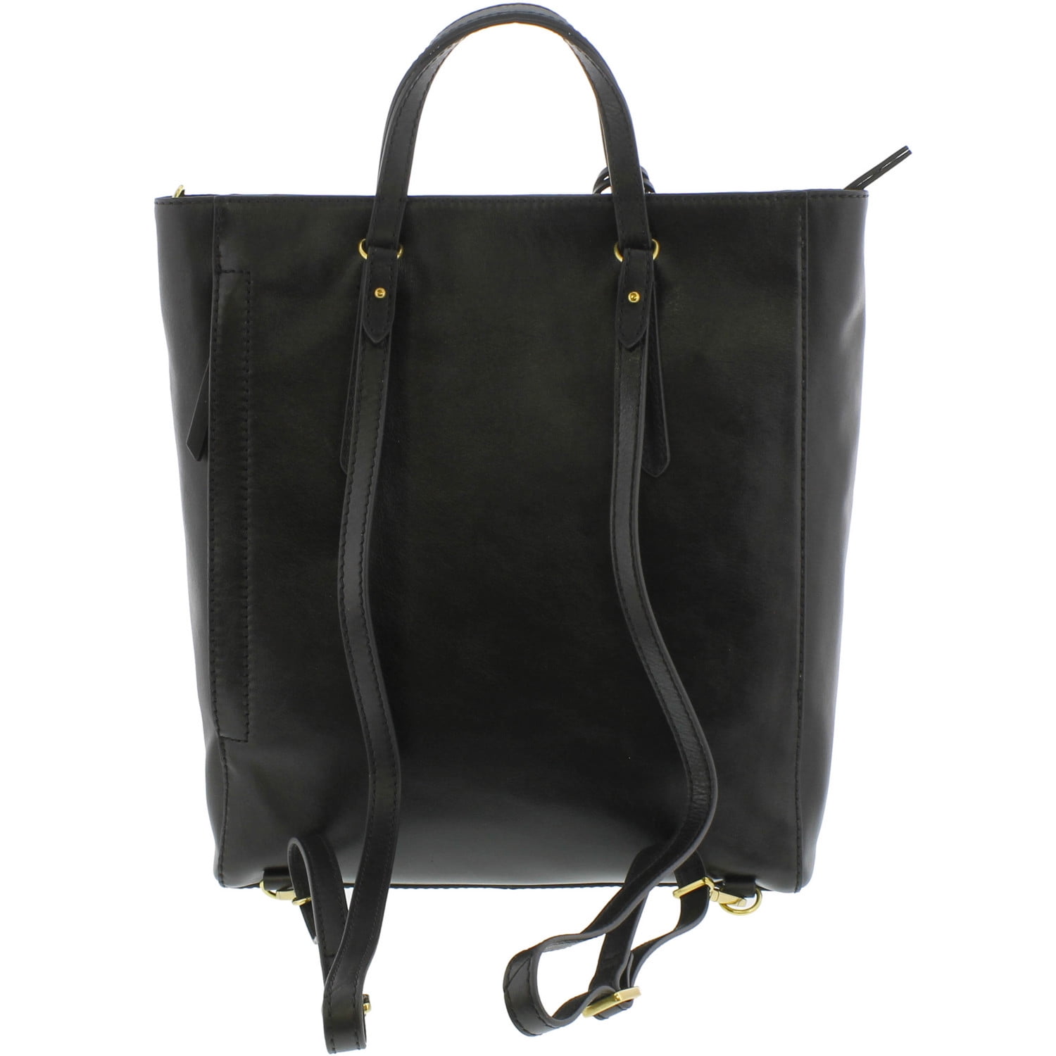 Fossil Women's Camilla Convertible Leather Backpack Black