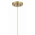thumbnail image 5 of 56893-SB Craftmade Lighting Gaze - 1 Light Pendant In Contemporary Style-15.13 Inches Tall and 14 Inches Wide-Satin Brass Finish-Clear Glass Color, 5 of 8