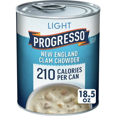 UPC 041196452815 product image for Progresso Light  New England Clam Chowder Soup  Gluten Free  18.5 oz. | upcitemdb.com