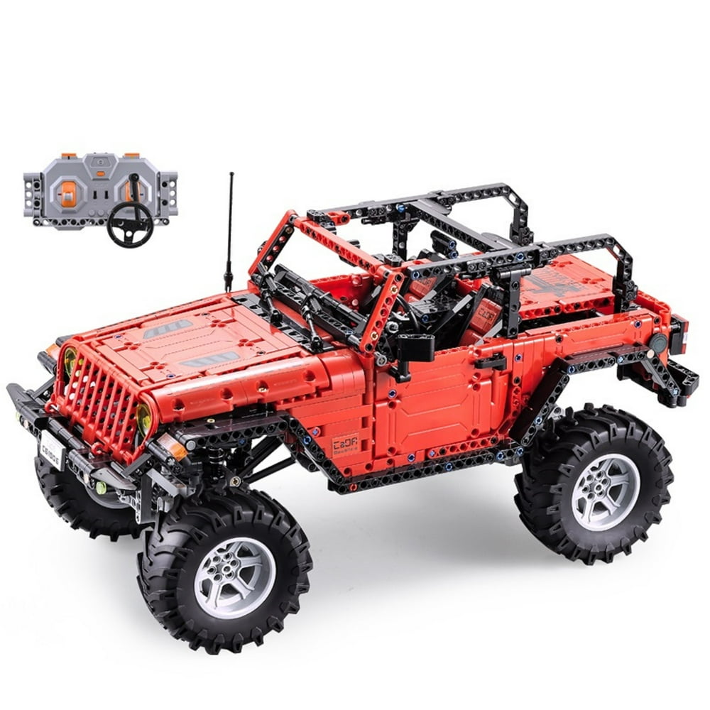 Building Block Sets Vehicle Model Collection Kit,RC 2.4G Off Road Car ...