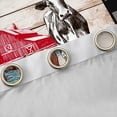thumbnail image 4 of Farmhouse 30%-50% Blackout Curtains, Rustic Windmill Curtains & Drapes Teens,Farm Animal Cow Chicken Pig Curtains 38"Wx45"L Western Vintage Barn Wooden Window Treatments Country Bathroom Decor, 4 of 6