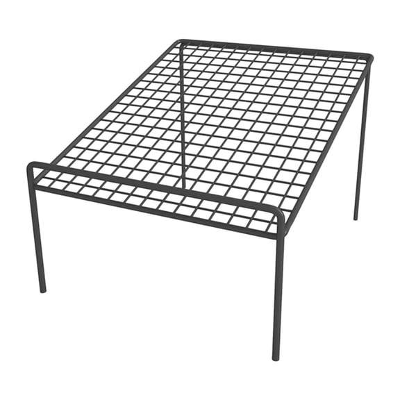Organizador de ranuras para zapatos, apiladores de zapatos, estante de exhibición multifunción, soporte minimalista Negro y largo