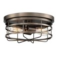 thumbnail image 1 of Designers Fountain 1264-SCB Flushmount, Satin Copper Bronze, 1 of 1