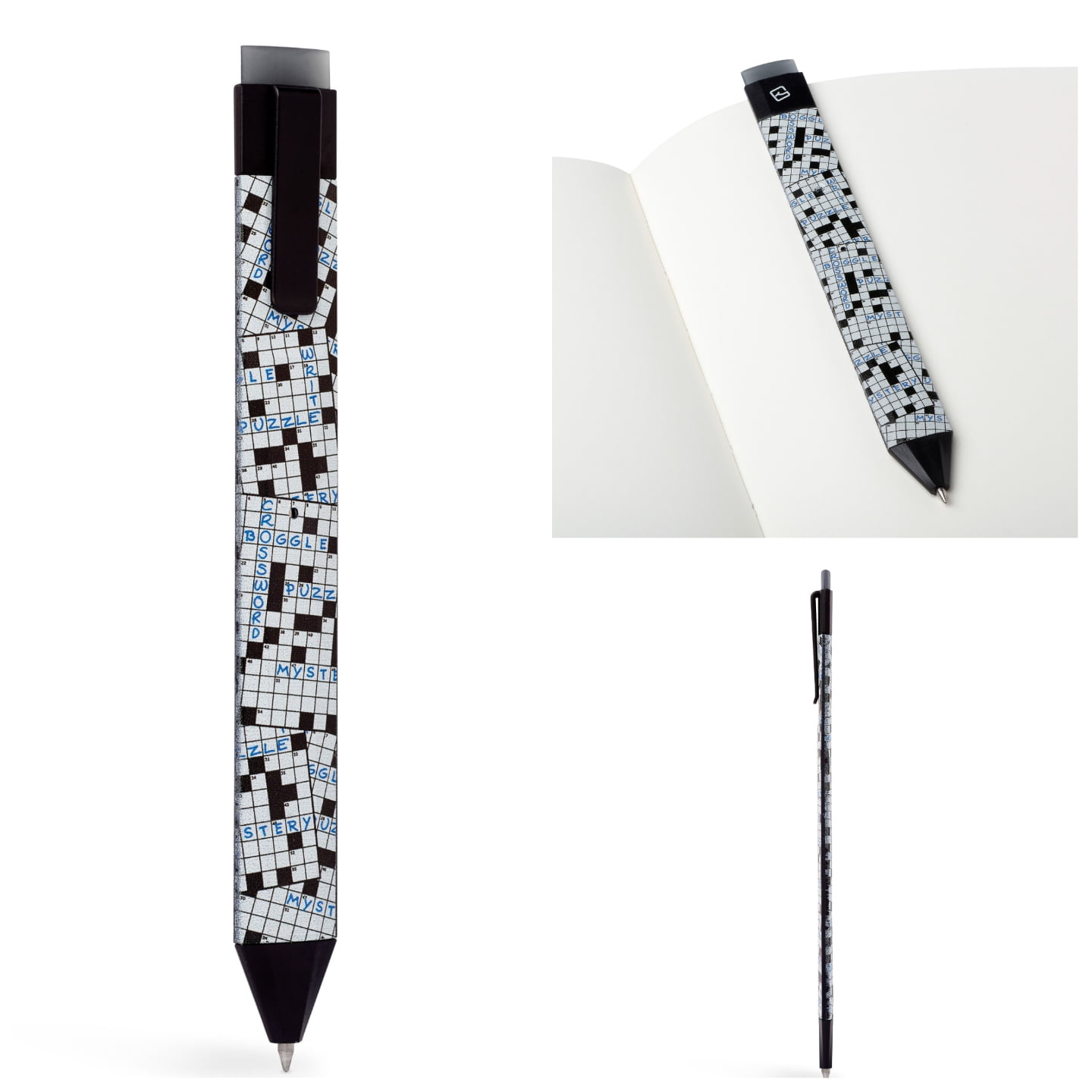 Pen Bookmark with 2 Ink Refills Erasable Ballpoint Gel Pen and