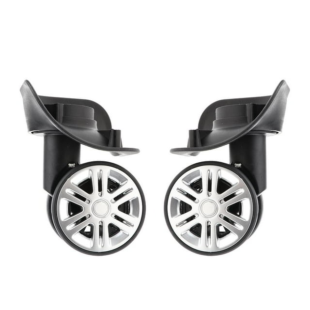 funtasica 2 Pieces Swivel Suitcase Baggage Mute Casters Replacement Wheels for Travel Case