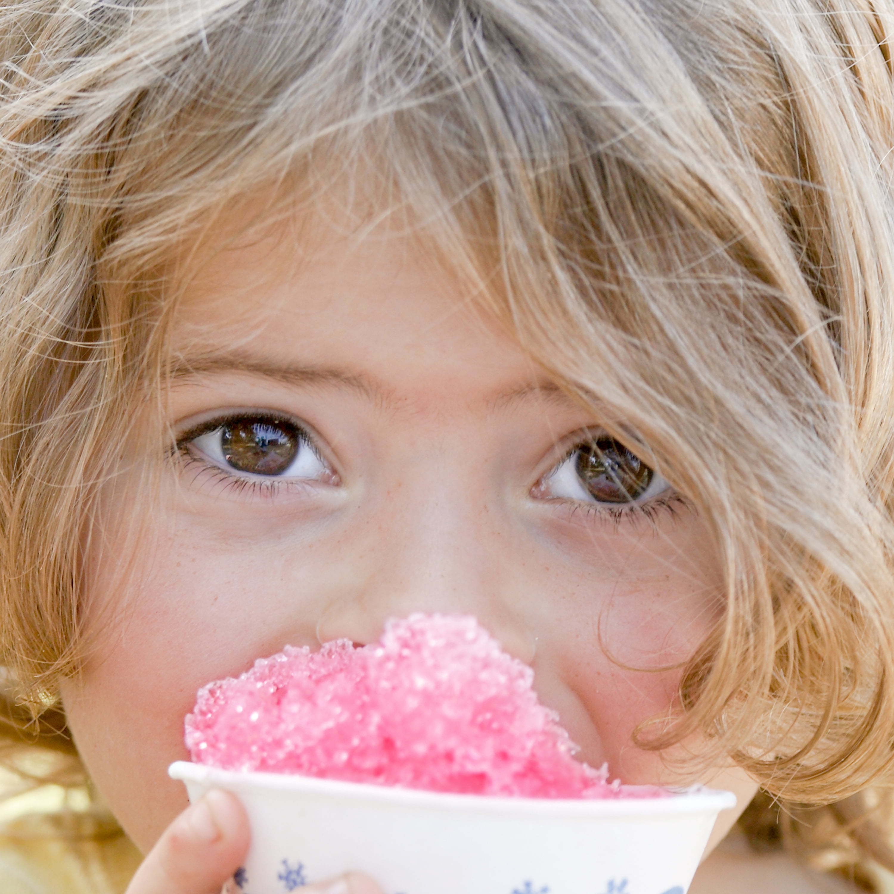 Nostalgia Snow Cone Maker, 48-Inch Shaved Ice Machine and Snow Cone Maker Cart, Blue