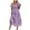 Purple, variant on Dresses for Women 2026 Plus Size Fashion Off The Shoulder Bubble Short Sleeve Pleated High Waist Dress