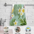 thumbnail image 6 of Coolnut Pineapple Soft Hand Towels, 2 PcsAbsorbent Bath Towel Decorative Fingertip Towels for Bathroom Gym Spa Hotel Beach Swimming Pool,14.4"x 28.3", 6 of 6