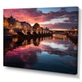 thumbnail image 2 of Designart "A Beautiful Cityscape Photo of Dublin II" Dublin Wall Decor, 2 of 5