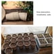 thumbnail image 3 of Macetas Ecológicas de Pulpa de Papel, Biodegradables y Compactas, Ideales para Cultivo de Flores y Plantas, 100 Piezas, Altura 6 cm, 3 of 6