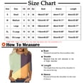 thumbnail image 5 of ZVAVZ T Shirts for Women Summer Summer 3/4 Sleeve Shirts for Women Three Quarter Length Sleeve Tunic Tops Fashion Patchword Tops Round Neck T-Shirt Cream Tank Top for Women Plus Size, 5 of 5