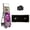 Black, variant on Mirror Photo Booth Machine with 32inch Touch Screen Magic Mirror Selfie Machine APP Control with Flight Case for Events Party