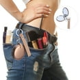 thumbnail image 2 of MasteelfCA 1Pc Portable Mini Mirror Keychain Pendant Mirror Folding Double-side Mirror, 2 of 8