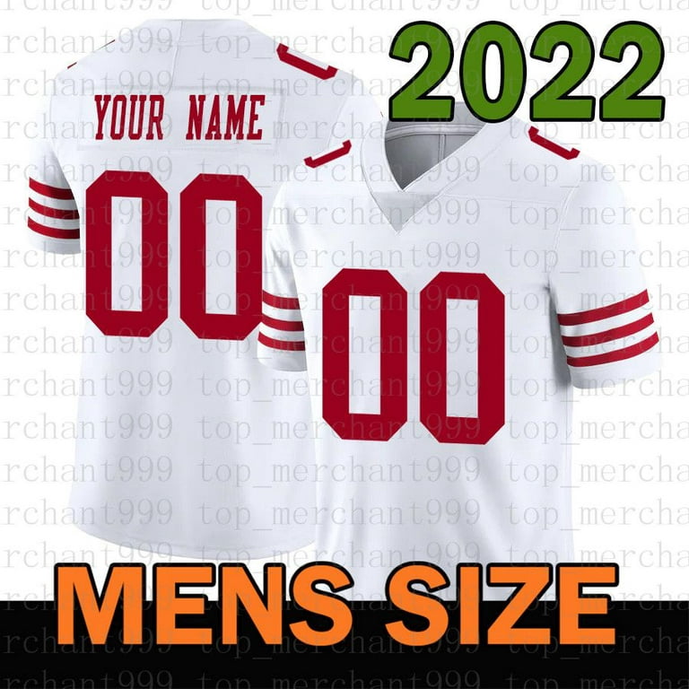 01F Jerseys de football 75e hommes femmes jeunes San Francisco''49ers'' jersey 85 George Kittle 97 Nick Bosa 10 Jimmy Garoppolo 