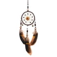 thumbnail image 2 of Decoración Plumas Craft Dream Catcher Net Hecho a mano Dreamcatcher Coche Decoración del hogar, 2 of 6