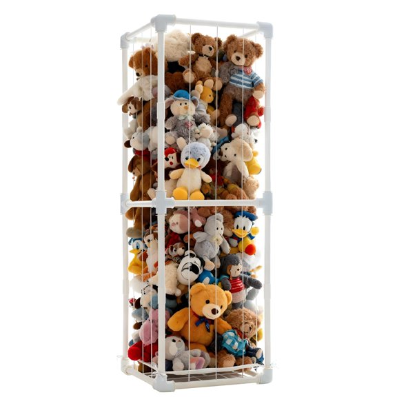 Organizador de Peluches puheca Jaula Vertical de PVC 147 cm