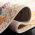 thumbnail image 5 of SAFAVIEH Madison Marais Abstract Runner Rug, Beige/Yellow, 2'3" x 8', 5 of 7