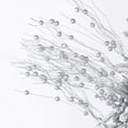 thumbnail image 5 of TETOU 24-Pack Silver Artificial Glitter Berry Stem Ornaments,17 Inch Bead Sticks Glittery Twigs Picks Branches for DIY Christmas Tree Wreath Holiday Home Indoor Winter Wedding Party Decoration, 5 of 6