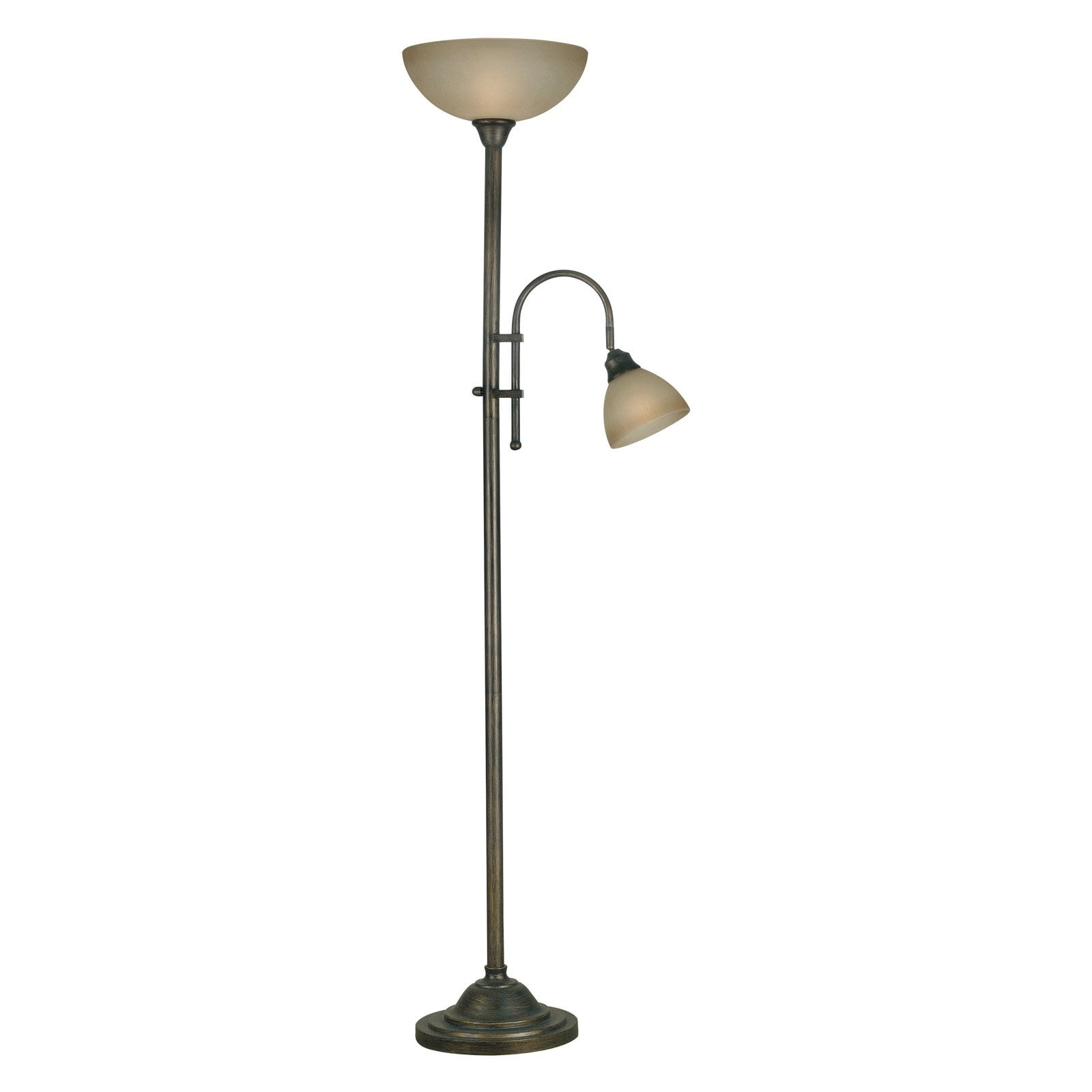 callahan milk glass floor lamp