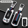 thumbnail image 3 of Car Key Fob Cover Case Protector Zinc Alloy Flip Car Remote Key Fob Shell Case Cover For MAZDA 2 3 5 6 RX8 MX5, 3 of 11