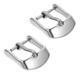 thumbnail image 4 of 2Pcs Watch Strap Buckle Watch Band Replacement Buckle Stainless Steel Watch Buckle, 4 of 9
