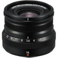 thumbnail image 2 of Fujifilm XF 16mm f/2.8 R WR Lens, Black, Bundle with ProOptic 49mm Filter Kit, Lens Case, Cleaning Kit, Lens Cap Tether, Mac Software Package, 2 of 9