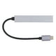 thumbnail image 1 of Base de expansión TYPEC Mini Plug and Play USB2.0 USB 3.0 Hub 1 Drag 4 Base de expansión (gris), 1 of 5