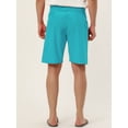 thumbnail image 5 of DARING DIVA Men's Drawstring Swim Shorts Elastic Waist Board Shorts 30 Blue, 5 of 6
